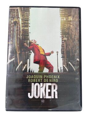 Joker DVD 2019 Movie Joaquin Phoenix Robert De Niro Batman Villain DC Comics